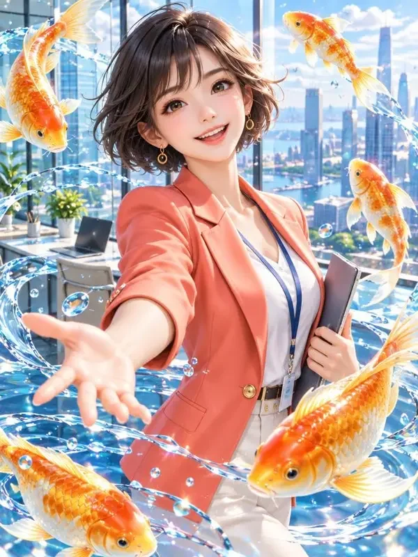 我的金鱼精同事封面